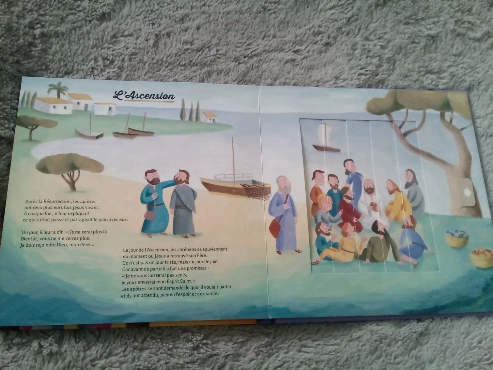 Livre ludiques sur les fêtes chrétiennes + collier croix – photo 5